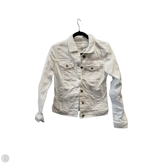 Jacket Denim By Maurices In White, Size: Xs