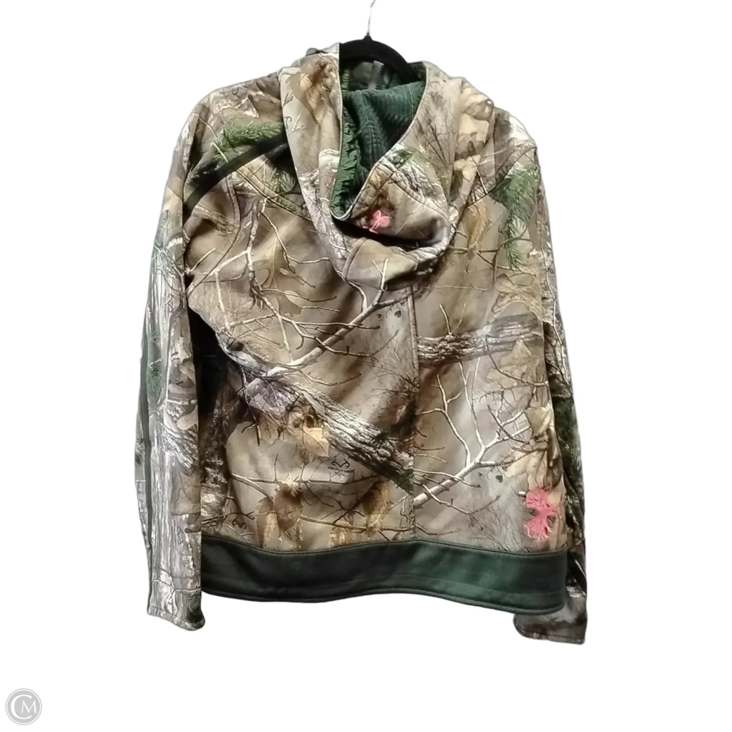 Athletic Jacket By Under Armour In Camouflage Print, Size: 2x
