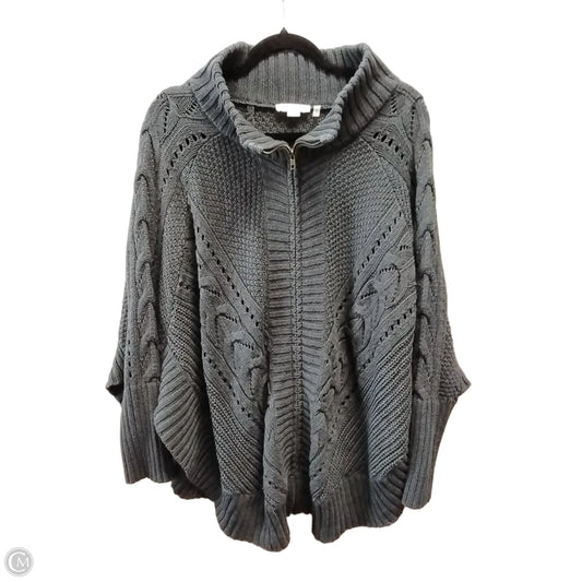 Sweater By Simply Noelle In Grey, Size: L