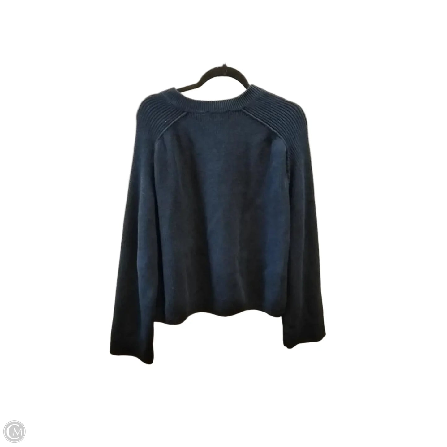 Sweatshirt Collar By Tommy Hilfiger In Navy, Size: L