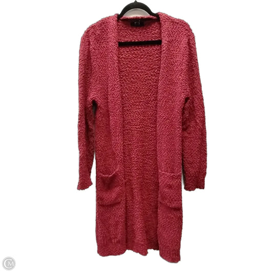 Sweater Cardigan By Cme In Red, Size: L
