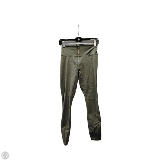 Athletic Leggings By Fabletics In Green, Size: S