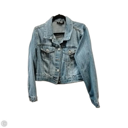 Jacket Denim By Ashley Stewart In Blue Denim, Size: 14
