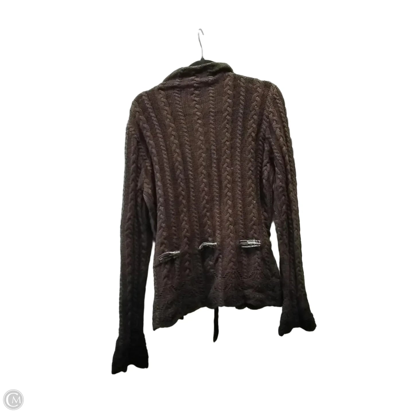 Sweater Cardigan By Ralph Lauren In Brown, Size: L