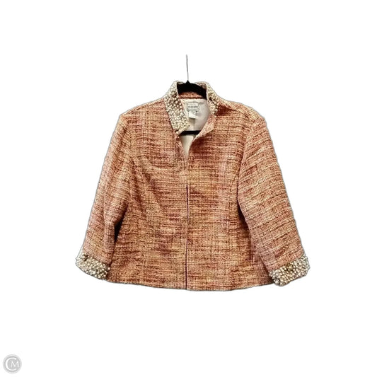 Jacket Other By Chicos In Orange, Size: L