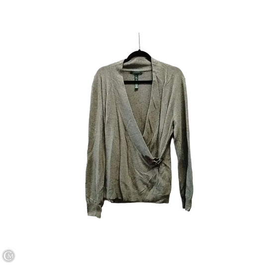Cardigan By Ralph Lauren In Green, Size: Xl