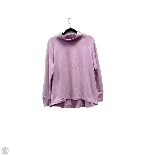 Sweatshirt Collar By J. Jill In Purple, Size: M