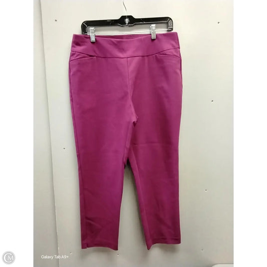 Pants Dress By Investments In Pink, Size: 10