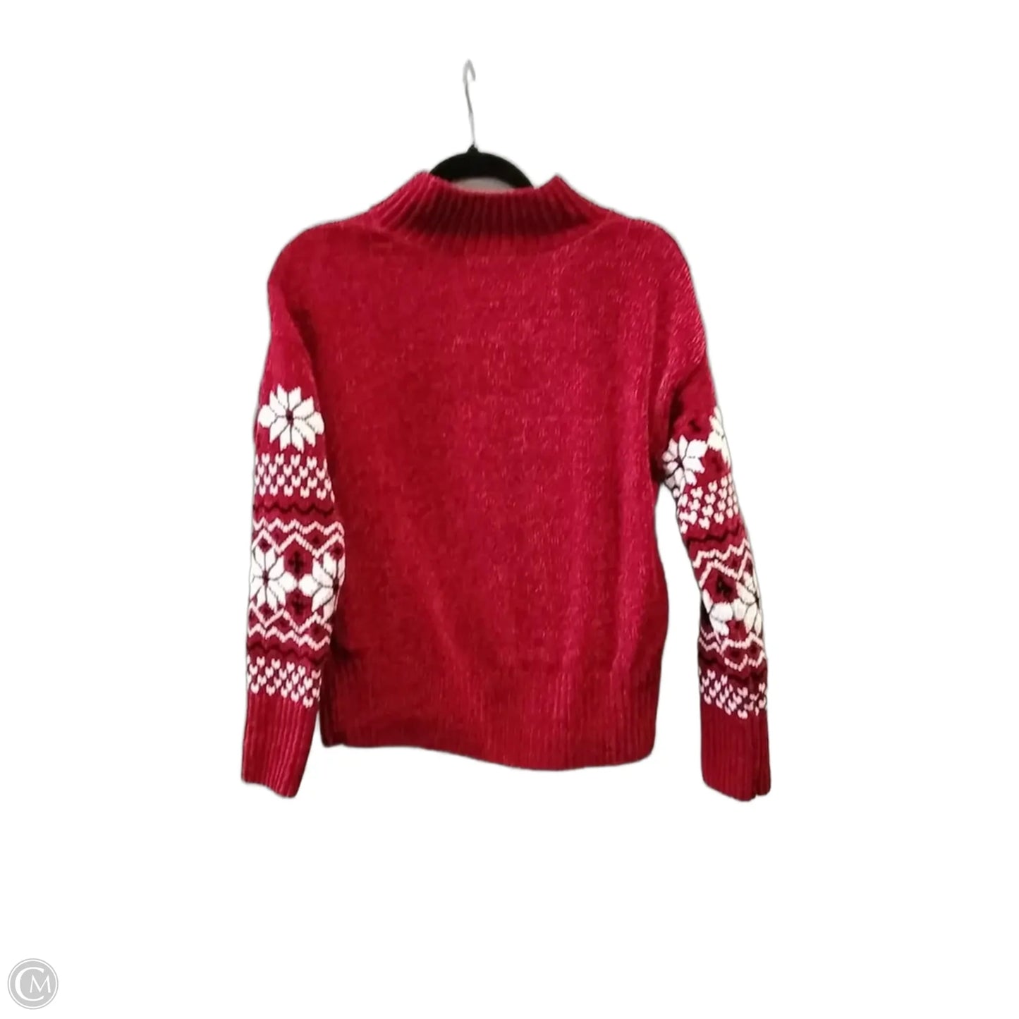 Sweater By Christian Siriano In Red, Size: Xs