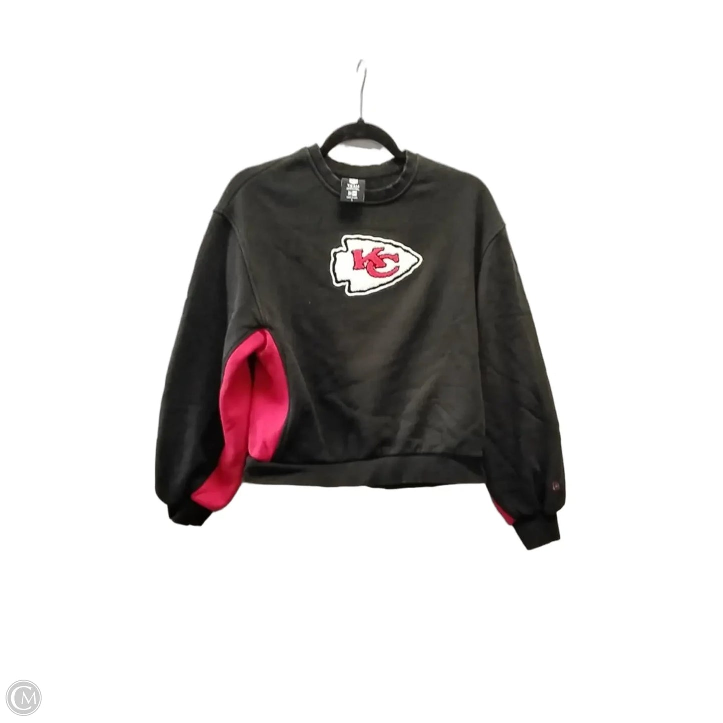 Sweatshirt Crewneck By Nfl In Black, Size: S