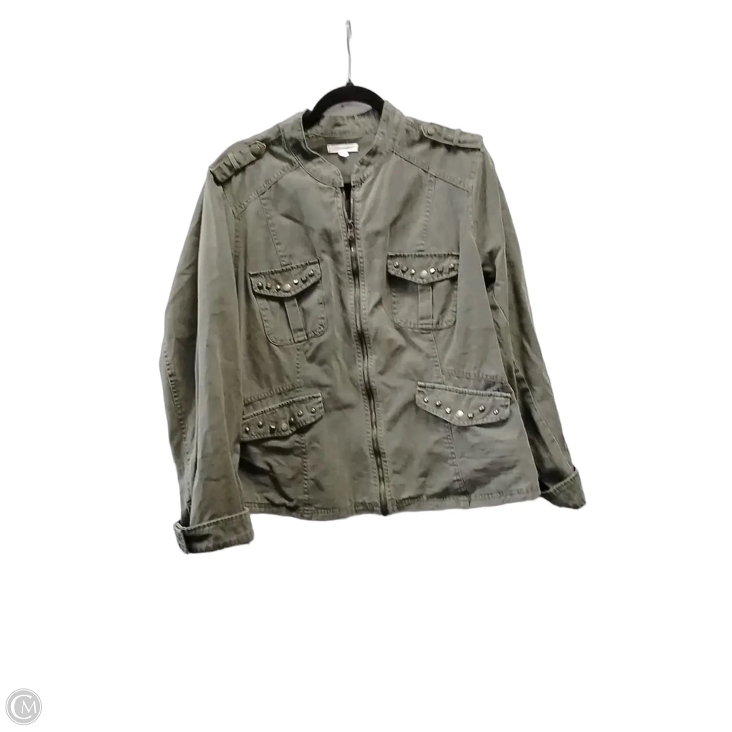 Jacket Other By Maurices In Green, Size: L