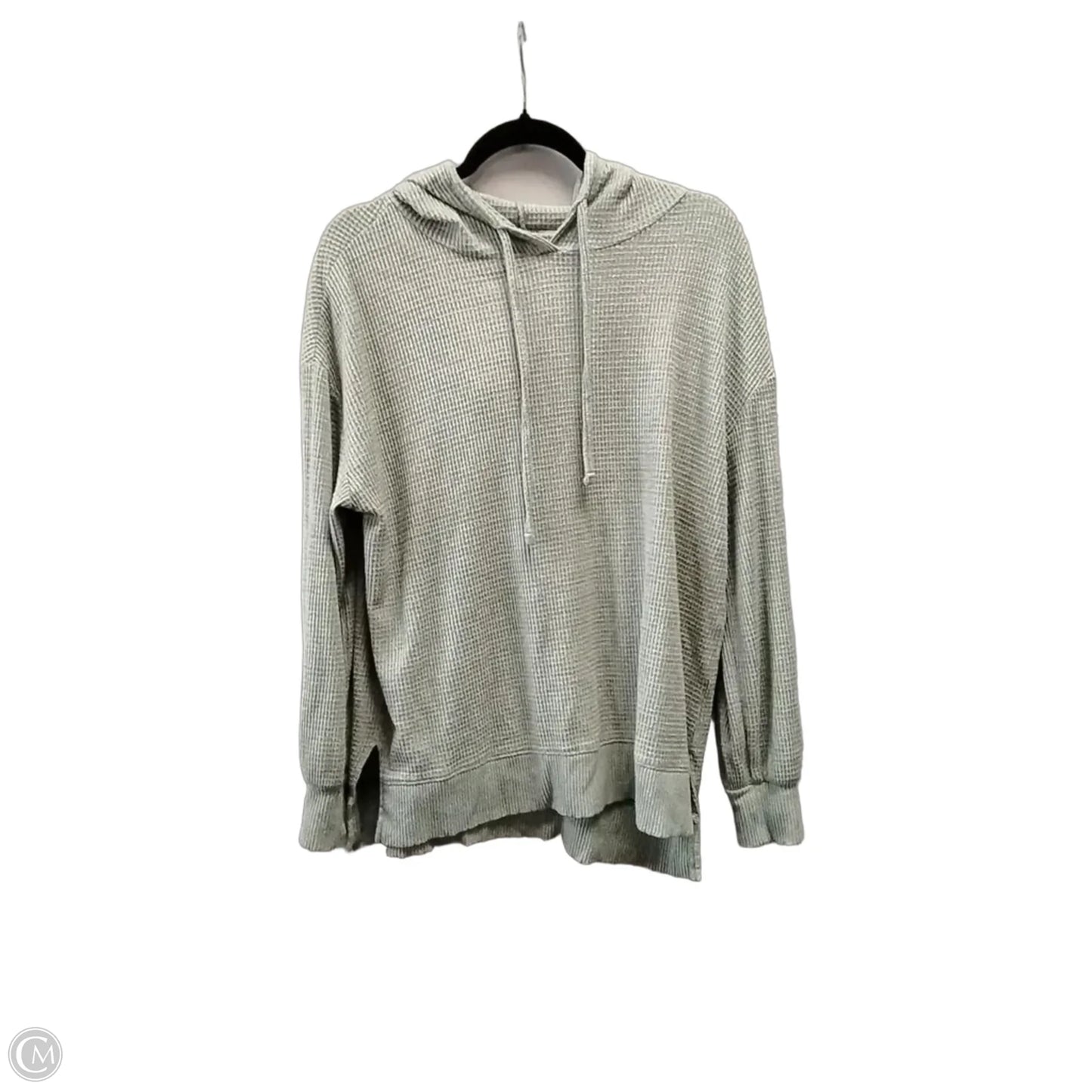 Sweatshirt Hoodie By So In Green, Size: L