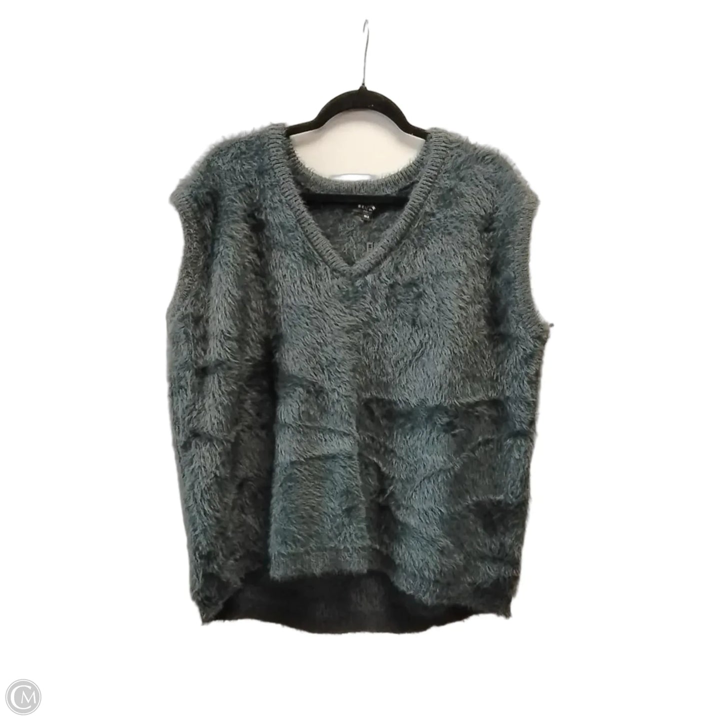 Sweater Short Sleeve By Cme In Grey, Size: Onesize