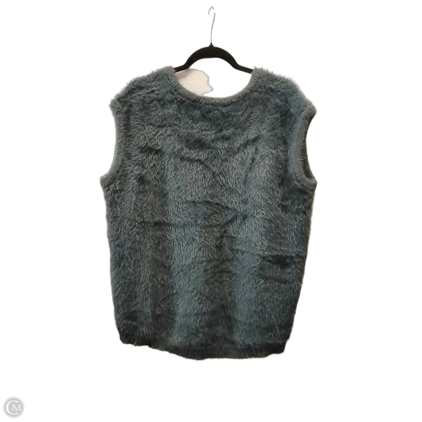 Sweater Short Sleeve By Cme In Grey, Size: Onesize