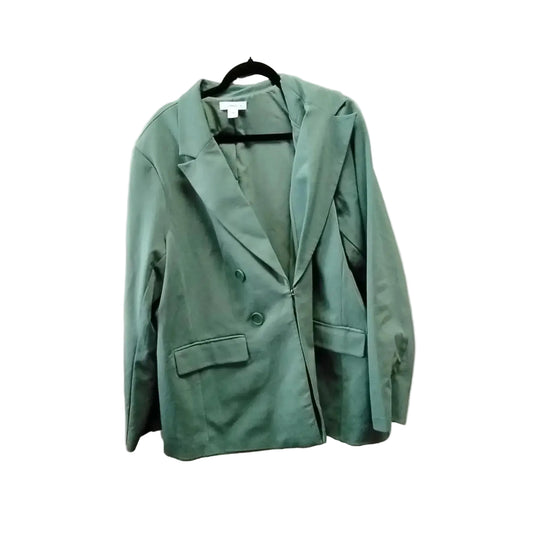 Blazer By Liz Claiborne In Green, Size: 3x