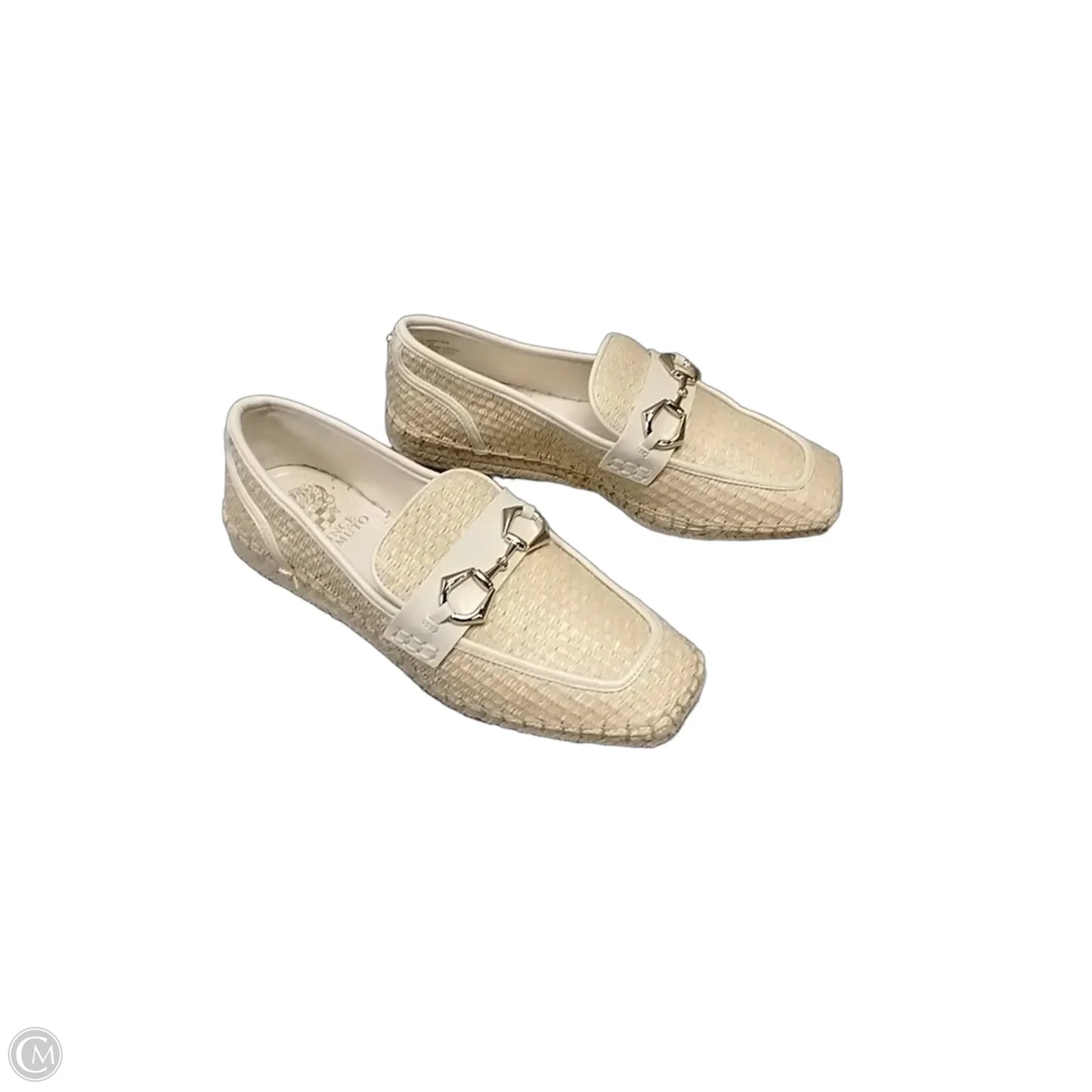 Sandals Heels Wedge By Cme In Tan, Size: 7.5