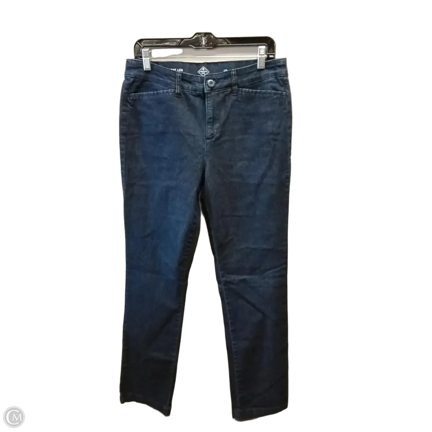 Jeans Straight By St Johns Bay In Blue Denim, Size: 10
