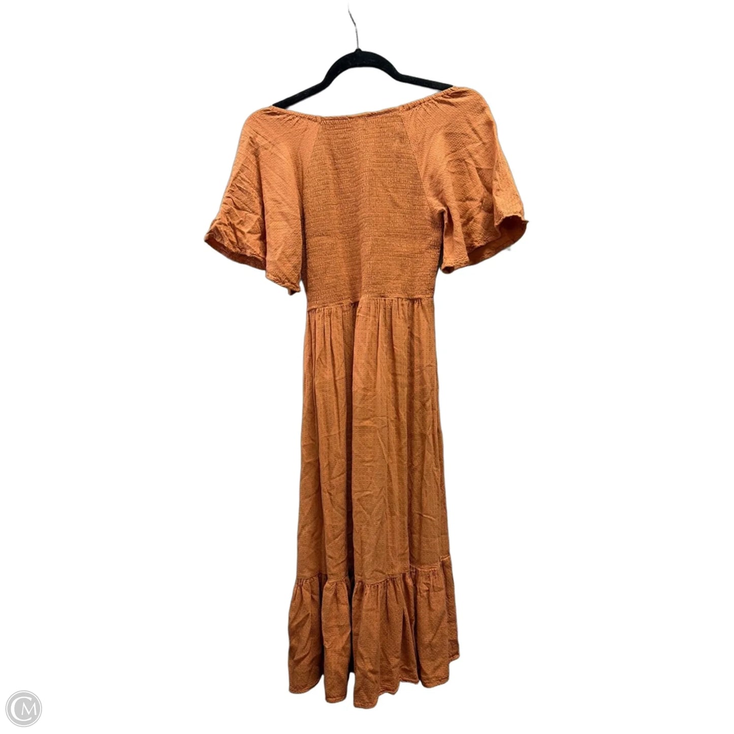Dress Casual Maxi By Cme In Orange, Size: S
