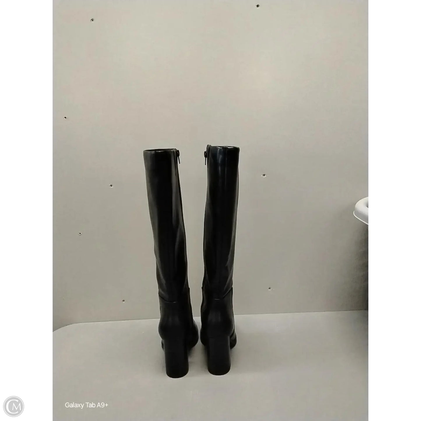 Boots Leather By Unisa In Black, Size: 6