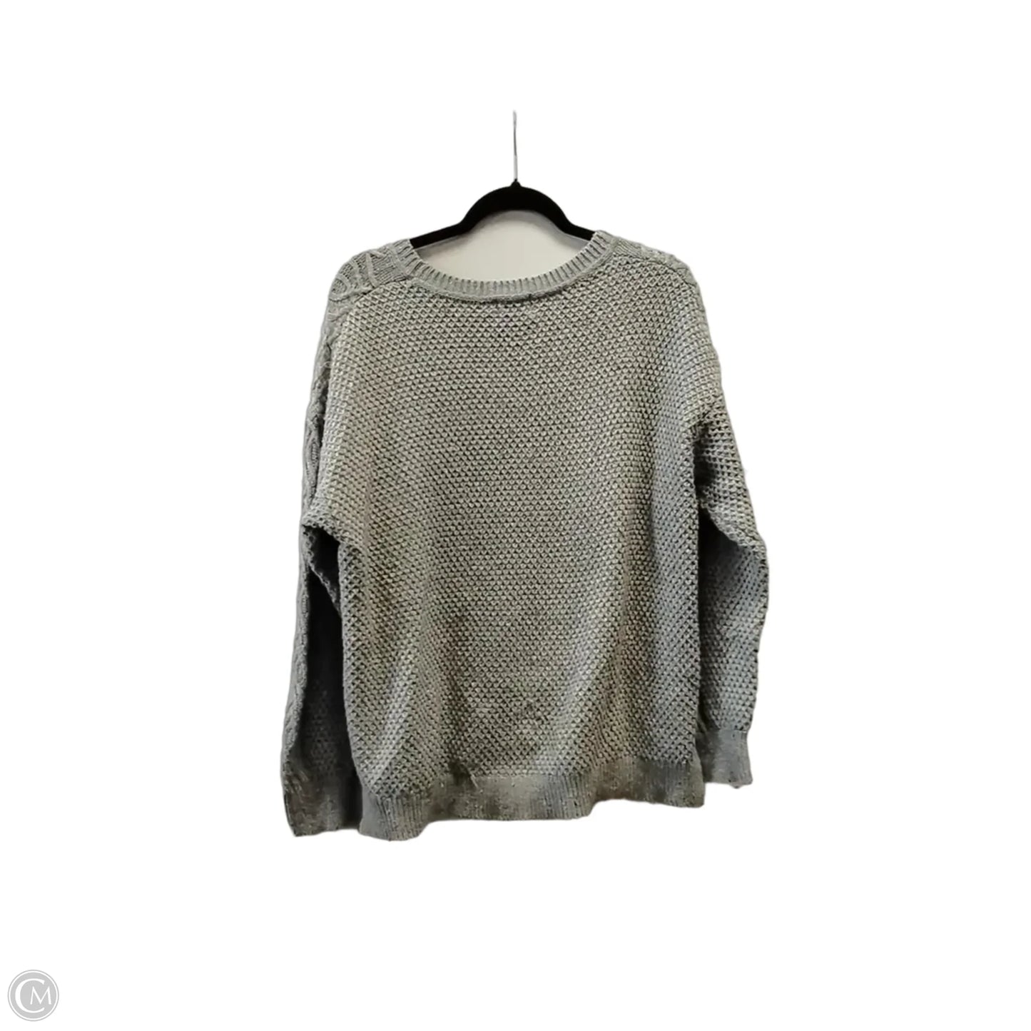 Sweater By Time And Tru In Grey, Size: Xxxl