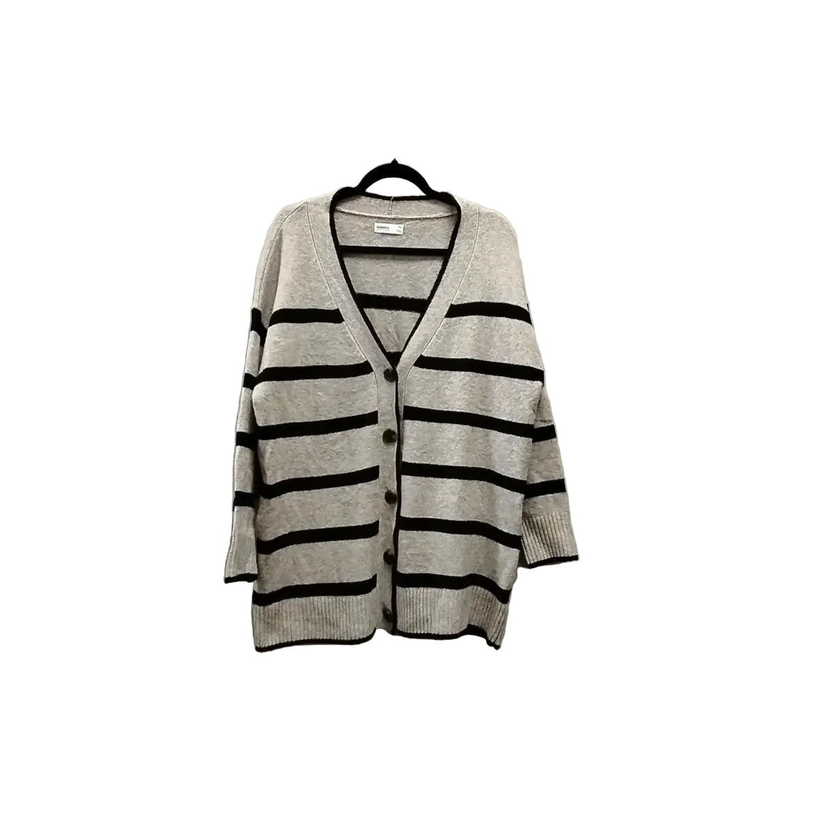 Sweater By Sonoma In Black & Tan, Size: Mp
