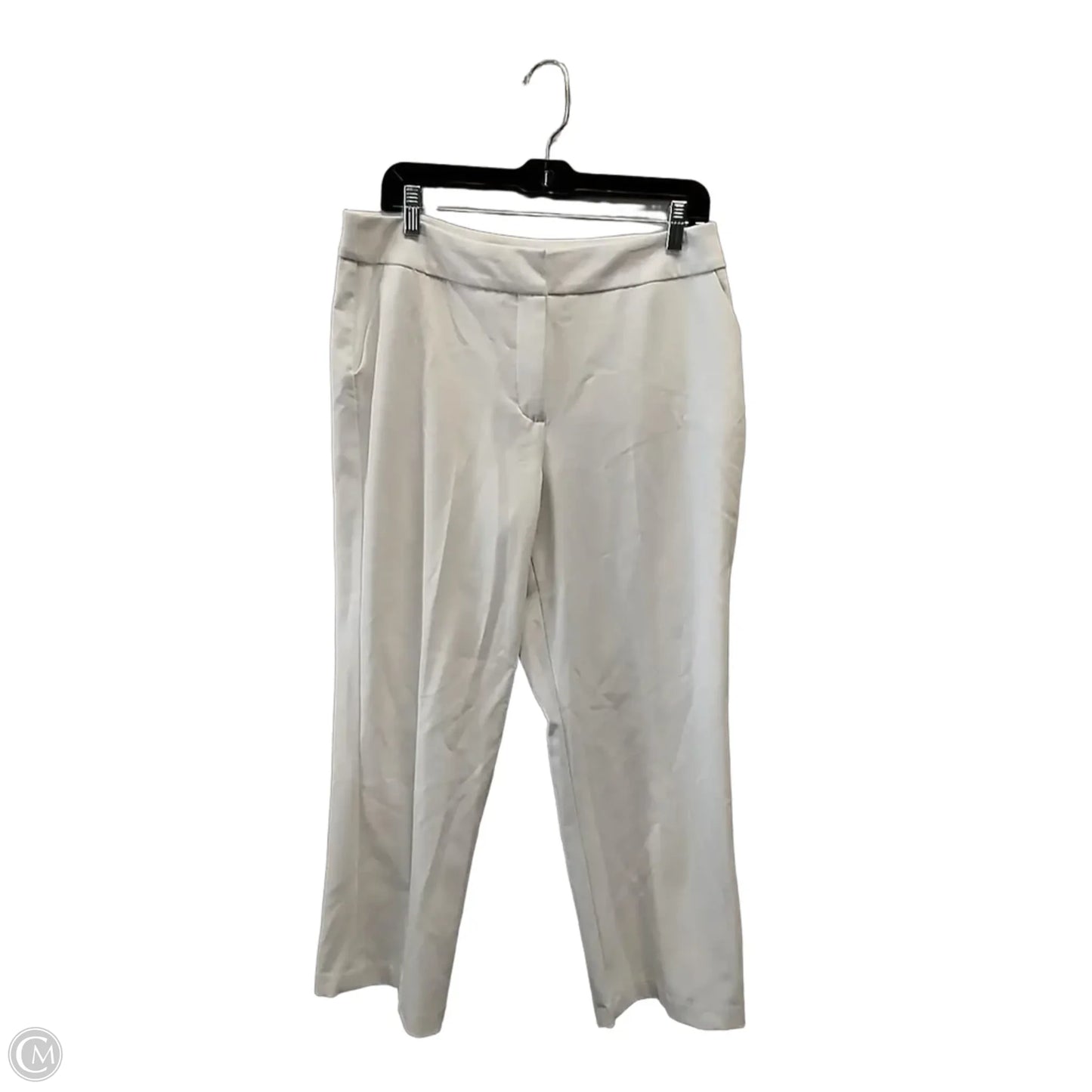 Pants Dress By Investments In White, Size: 12p