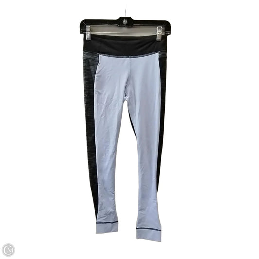 Athletic Leggings By Lululemon In Black & Purple, Size: 4