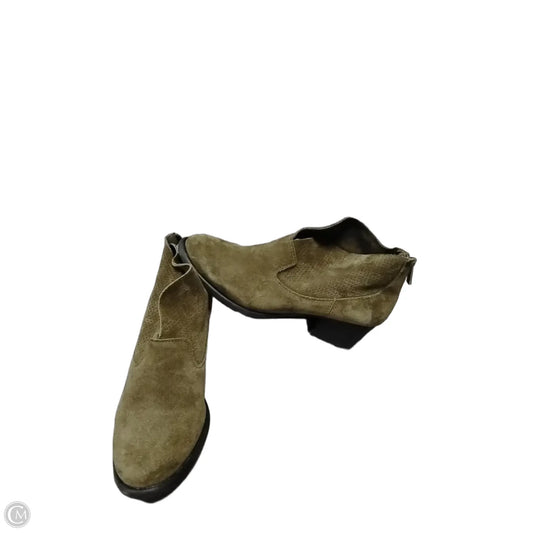 Boots Ankle Heels By Jessica Simpson In Green, Size: 7