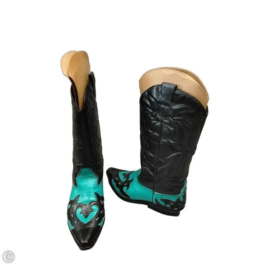 Boots Western By Clothes Mentor In Black, Size: 7.5