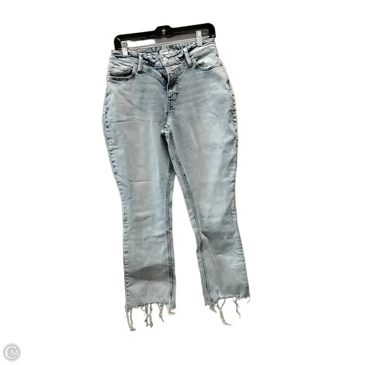 Jeans Straight By M Jeans In Blue Denim, Size: 8