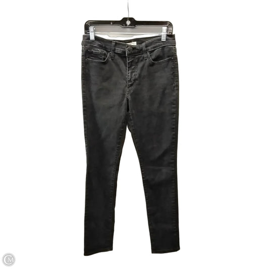 Jeans Skinny By Levis In Black, Size: 29