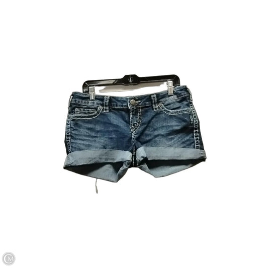 Shorts By Silver In Blue Denim, Size: 32w