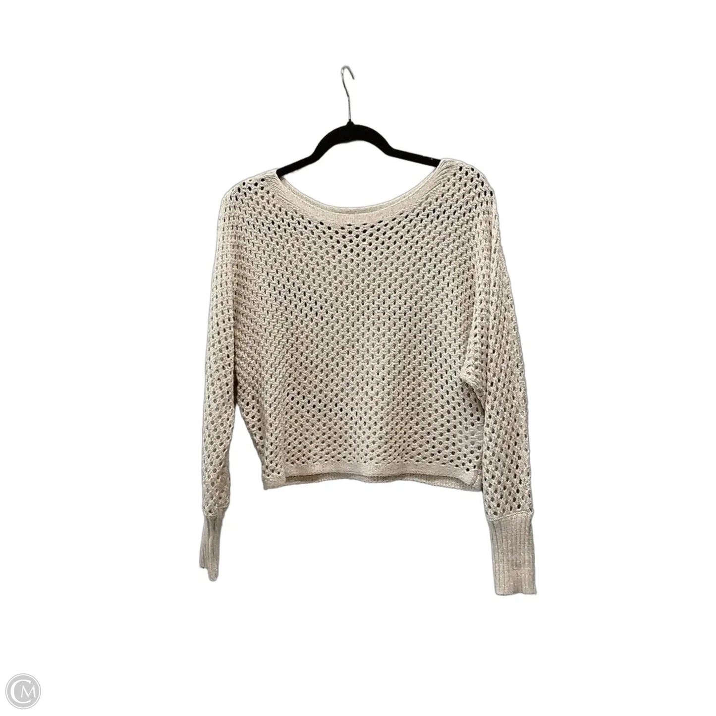 Sweater By Express In Cream, Size: S