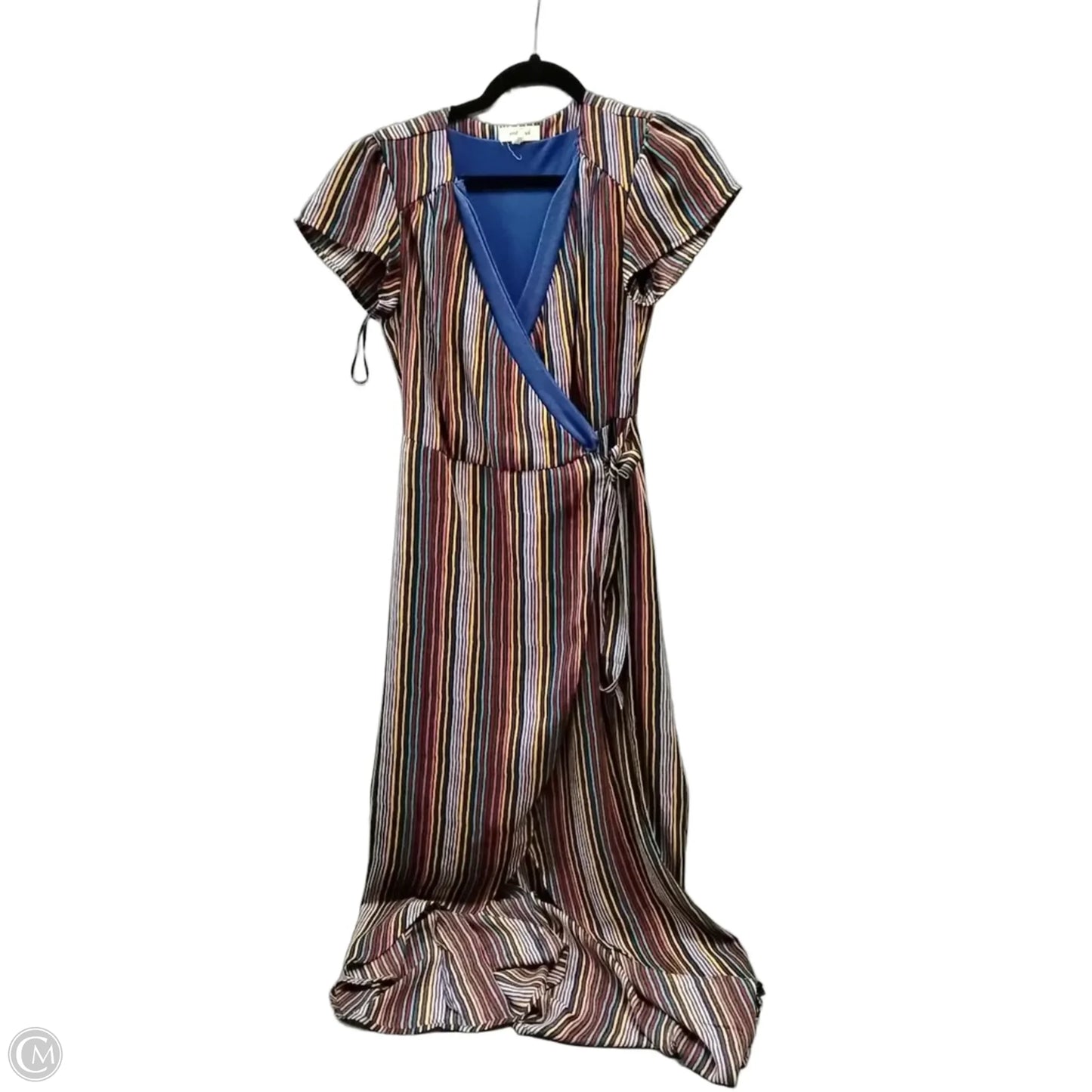 Dress Casual Maxi By Cme In Striped Pattern, Size: S