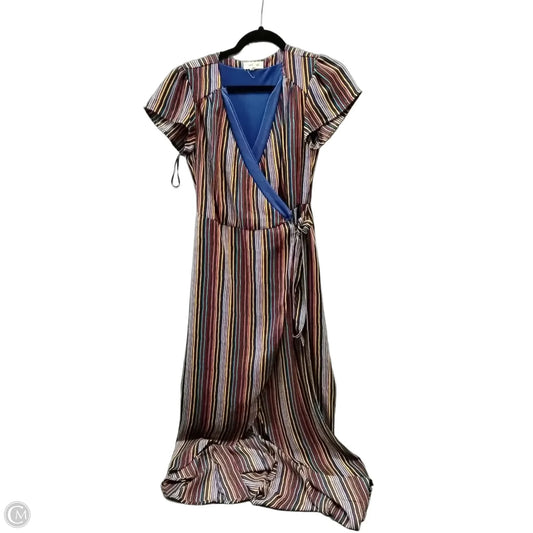 Dress Casual Maxi By Cme In Striped Pattern, Size: S