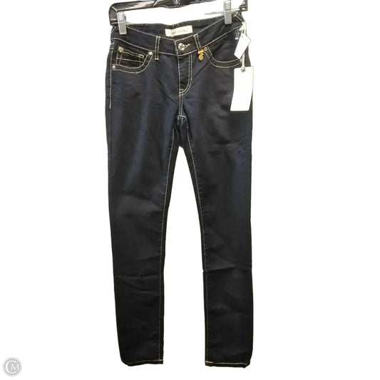 Jeans Skinny By Cme In Black Denim, Size: 27