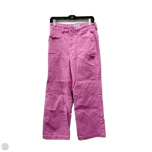 Jeans Straight By Draper James In Pink, Size: 8