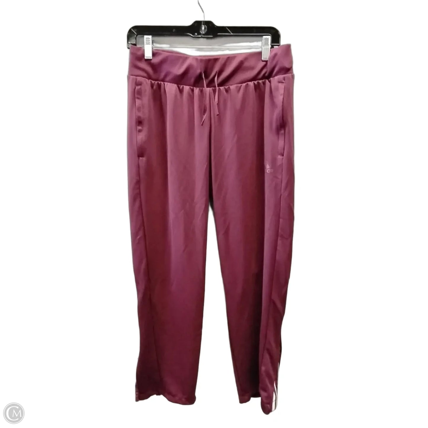 Athletic Pants By Adidas In Red, Size: L
