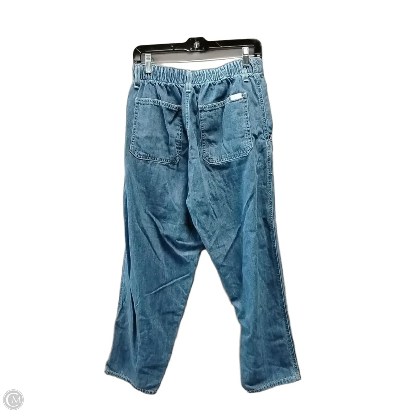 Jeans Wide Leg By Levis In Blue Denim, Size: 12