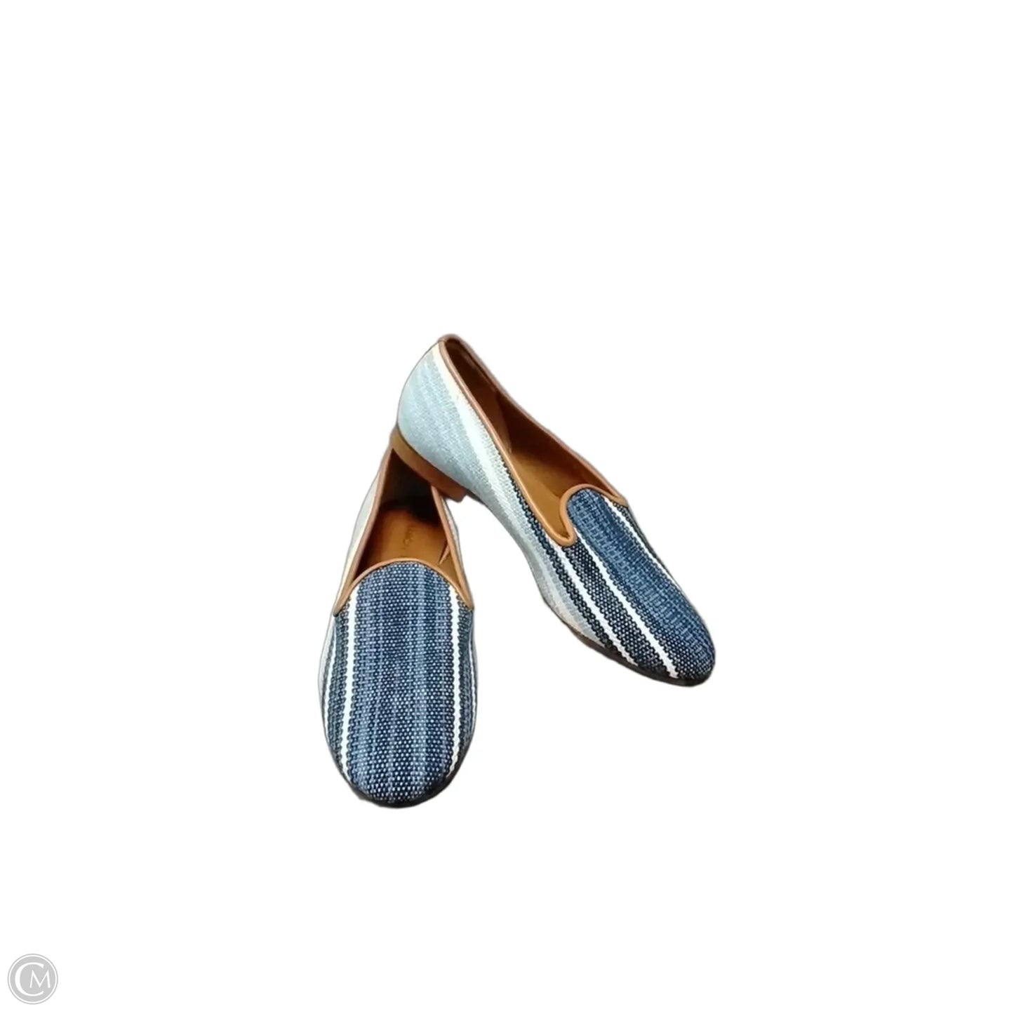 Shoes Flats By Cme In Blue, Size: 6