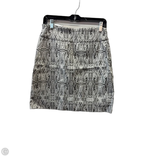 Skirt Mini & Short By Lulu B In Black & White, Size: 4