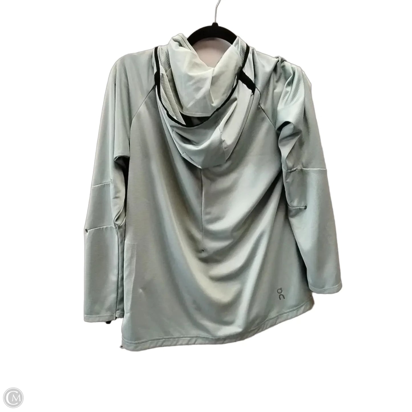 Athletic Jacket By On Cloud In Teal, Size: L