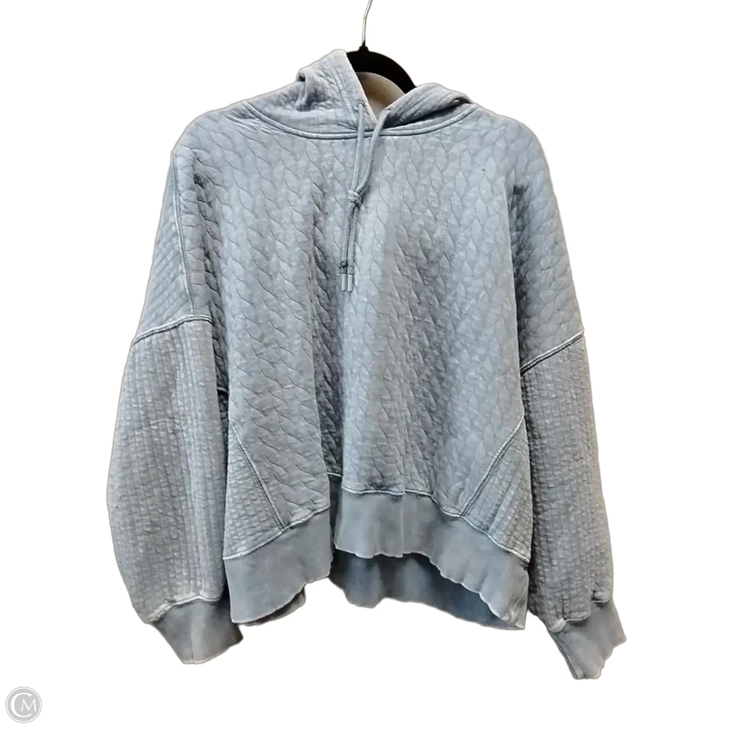 Sweatshirt Hoodie By Weatherproof In Plaid Pattern, Size: Xl