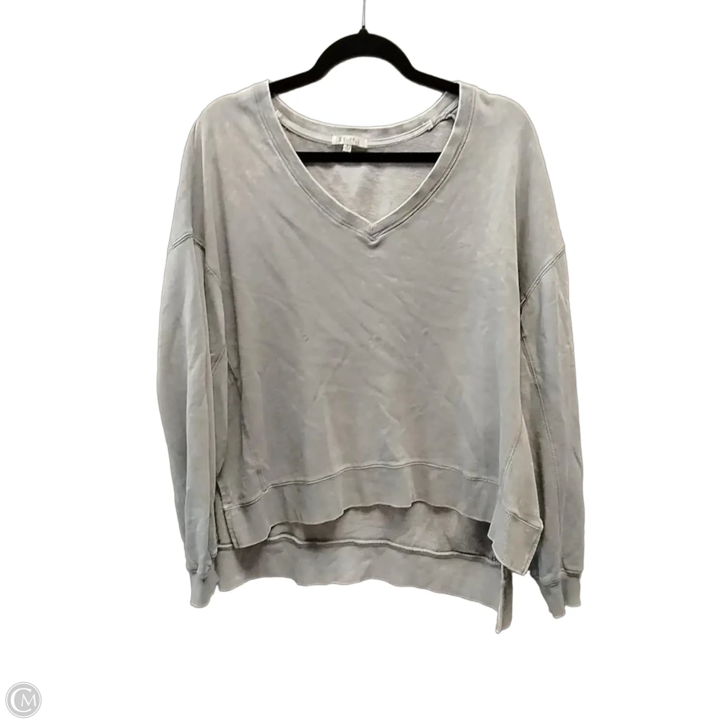 Sweatshirt Collar By Z Supply In Blue, Size: S