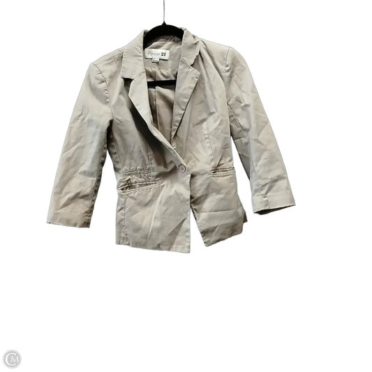 Jacket Other By Forever 21 In Tan, Size: S