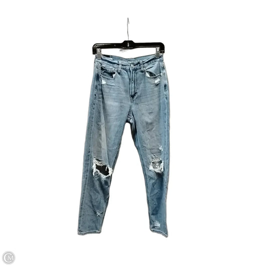 Jeans Skinny By American Eagle In Blue Denim, Size: 2