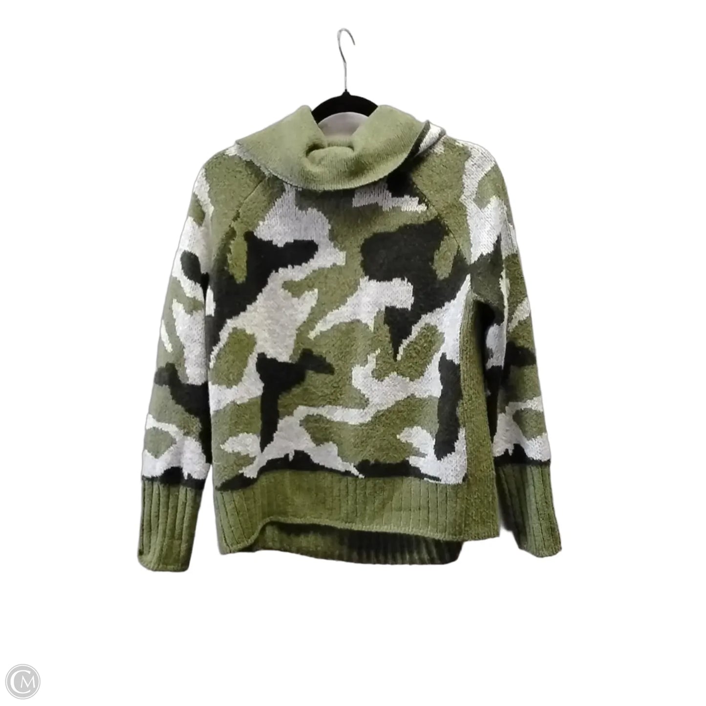 Sweater By Cme In Camouflage Print, Size: S