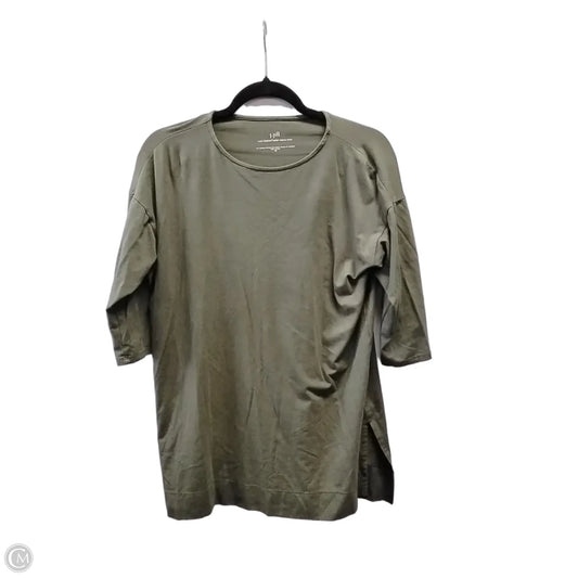 Top Long Sleeve By J. Jill In Green, Size: Xs