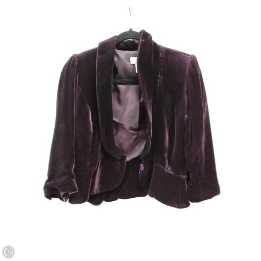 Jacket Other By Loft In Purple, Size: M
