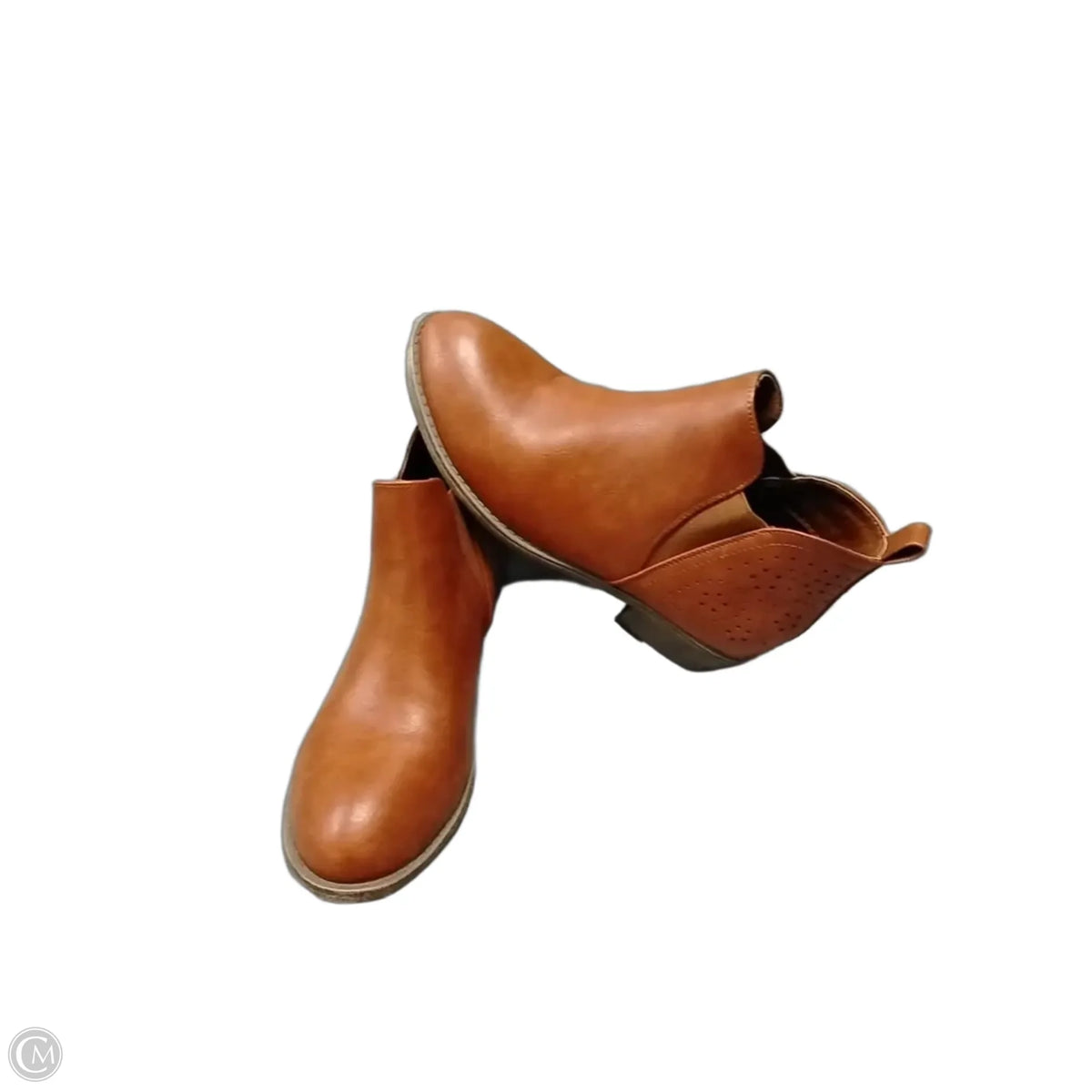 Boots Leather By Cme In Brown, Size: 8.5